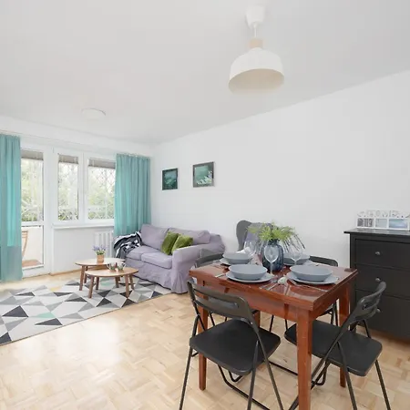 Elegancki W Warszawie Z Balkonem I Wanna By Rent Like Appartamento Varsavia